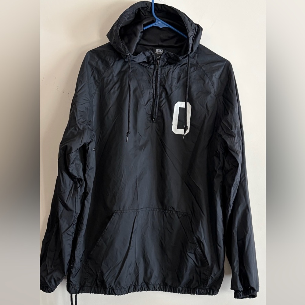 Obey Black Hooded Jacket
